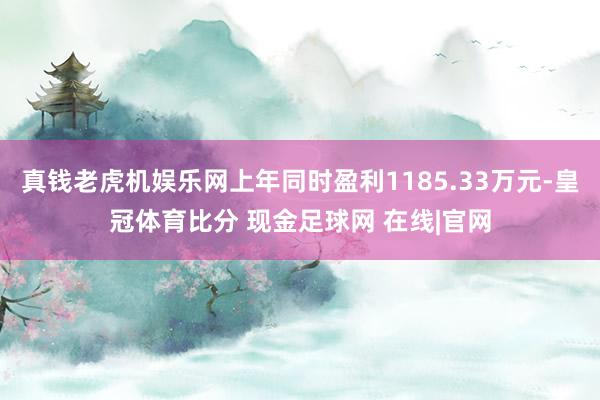 真钱老虎机娱乐网上年同时盈利1185.33万元-皇冠体育比分 现金足球网 在线|官网