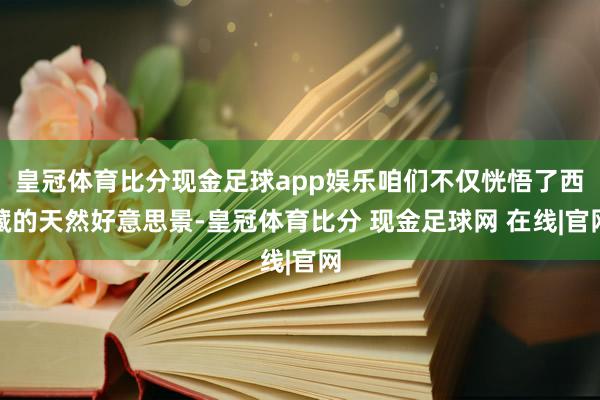 皇冠体育比分现金足球app娱乐咱们不仅恍悟了西藏的天然好意思景-皇冠体育比分 现金足球网 在线|官网